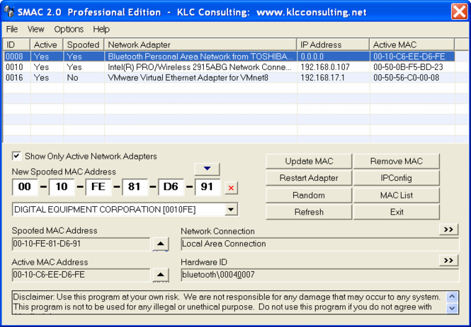 Smac Mac Address Changer Cnet Download
